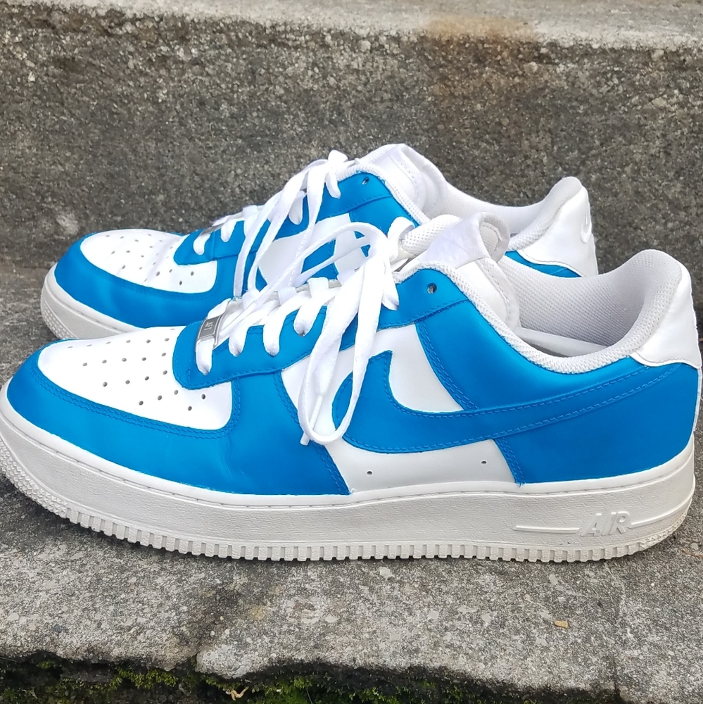 CUSTOM BLUE AIR FORCE 1